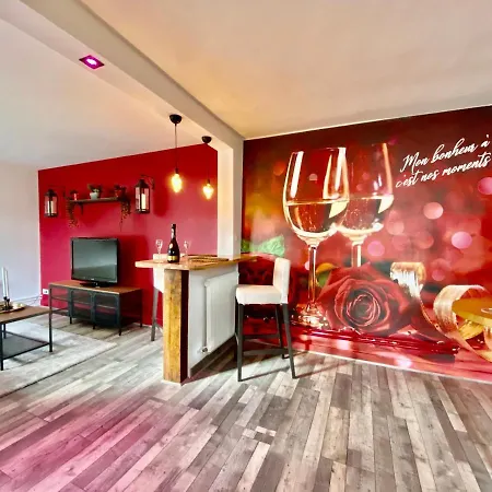 Avec Jacuzzi Et Sauna Privee Romantiskt hotell Évreux